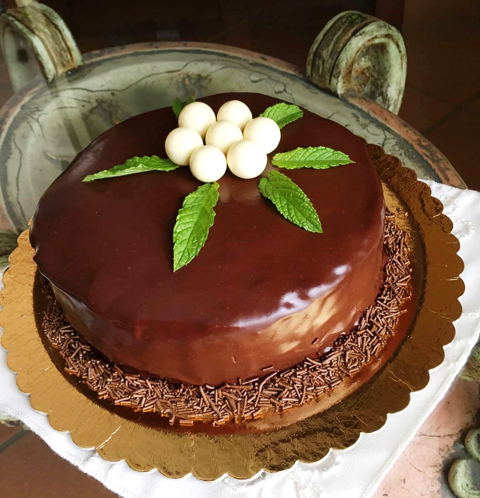 Τούρτα Μους Σοκολάτας