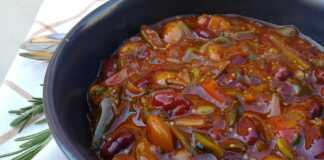 Μελωμένη Σαλάτα με 3 φασόλια