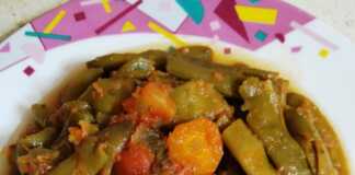 Φασολάκια λαδερά στην χύτρα