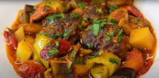 Κεφτέδες με Λαχανικά στο φούρνο