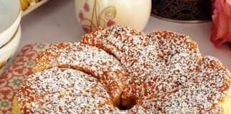 Κέικ λεμονιού με αμύγδαλα