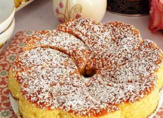 Κέικ λεμονιού με αμύγδαλα