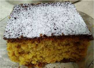 Νηστίσιμο κέικ Πορτοκαλιού