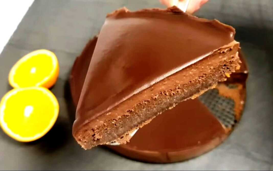 keikSokolataPortokali Κέικ σοκολάτας με πορτοκάλι