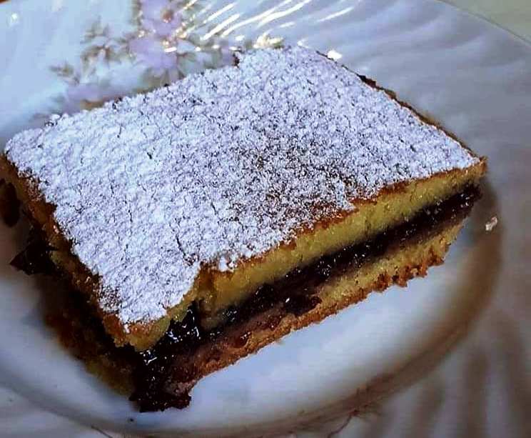 keikmarmelada Κέικ με μαρμελάδα δαμάσκηνου