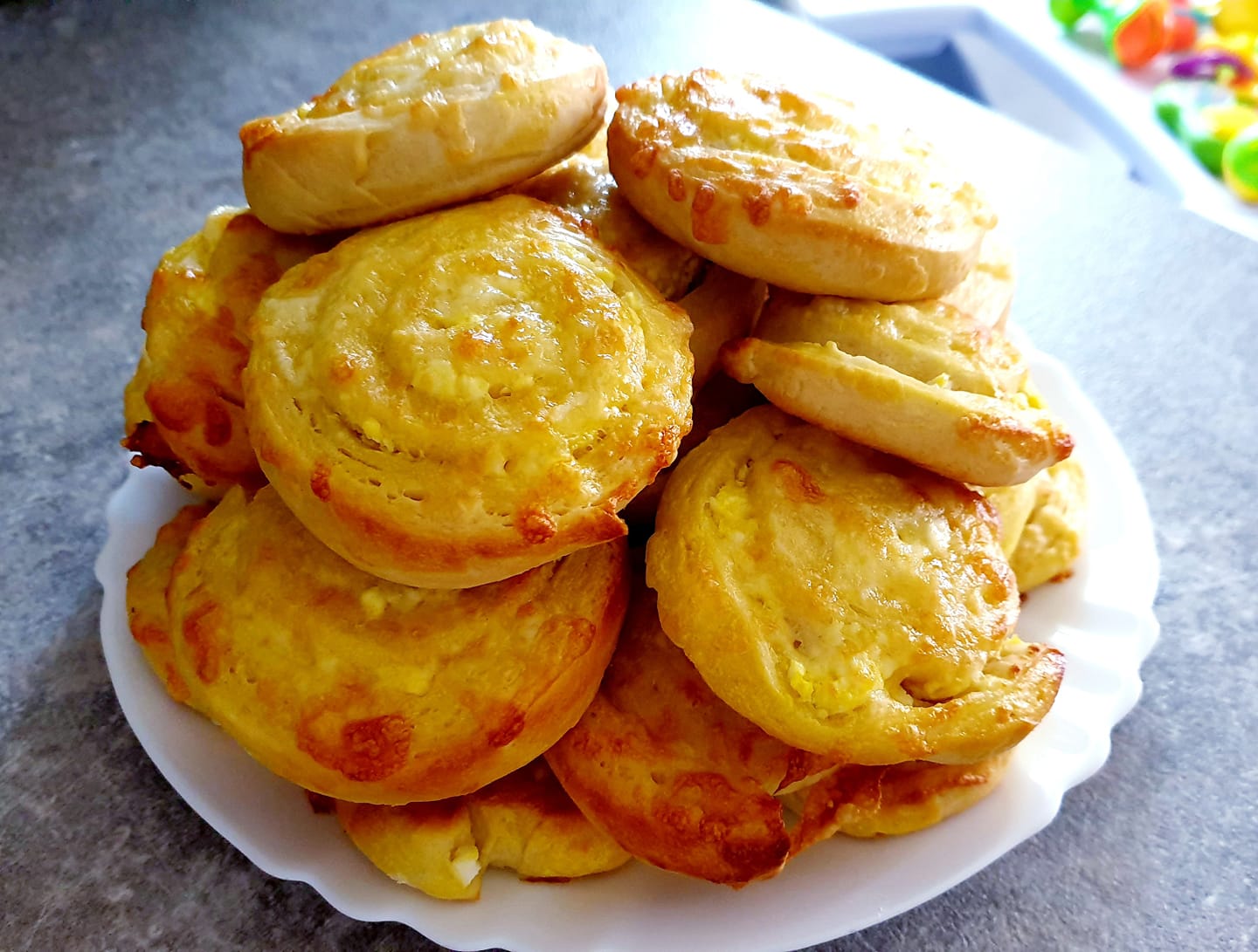 kekakiaTyriou1 Αφράτα Ψωμάκια τυριών