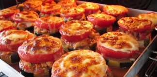 Κολοκυθάκια ή μελιτζάνες με κοτόπουλο στο φούρνο