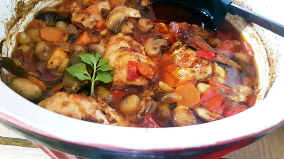 kotopoulo Stifado0 Κοτόπουλο Στιφάδο