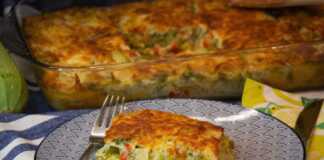 Μπριάμ με μπεσαμέλ στο φούρνο Μπριάμ με μπεσαμέλ στο φούρνο