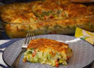 Μπριάμ με μπεσαμέλ στο φούρνο