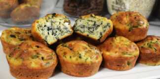 Muffins Με Σπανάκι