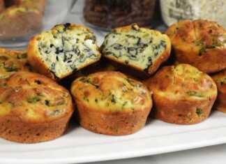 Muffins Με Σπανάκι