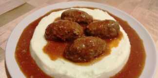 Σουτζουκάκια με βελούδινο Πουρέ