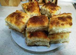 Τυρόπιτα με γάλα και 12 φύλλα.