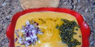 Η Πραγματική Φάβας Σαντορίνης….η συνταγή είναι από ένα καφενείο στο Νησί Φάβα Σαντορίνης