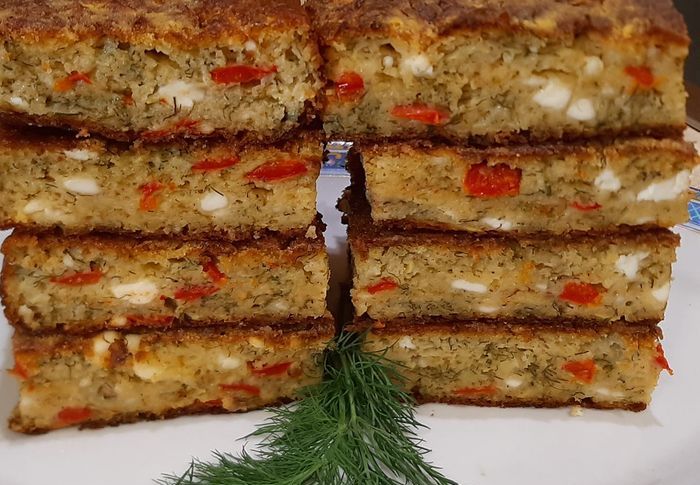 KOLOKITHOTIROPITA Κολοκυθοτυροπιτα χωρις φυλλο