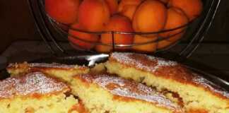 κέικ με μαρμελάδα βερίκοκο