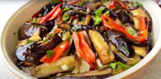 Σαλάτα Μελιτζάνα-Πιπεριές