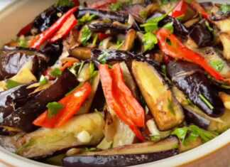 Σαλάτα Μελιτζάνα-Πιπεριές