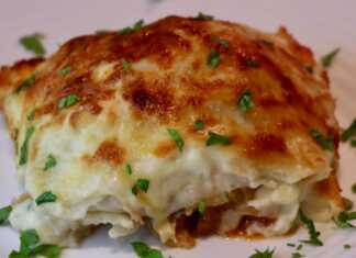 Φωλιές Κοτόπουλου με μπεσαμέλ και τυρί