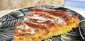 Γαλατόπιτα Μυτιλήνης με φύλλο