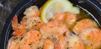 Γαρίδες λεμονιού με βούτυρο