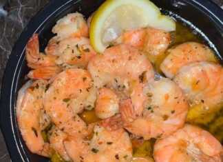 Γαρίδες λεμονιού με βούτυρο