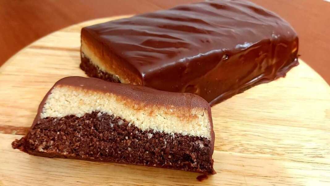 keikMpananasSokolata κέικ μπανάνας με σοκολάτα χωρίς ψήσιμο