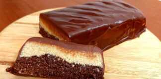 κέικ μπανάνας με σοκολάτα χωρίς ψήσιμο