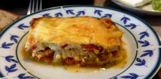 Σουφλέ πατάτας με λαχανικά