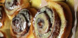 Ρολάκια κανέλας με κρέμα…Προσοχή, είναι καταραμένα νόστιμα !!!!!