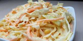 Σαλάτα λάχανο με Μαγιονέζα