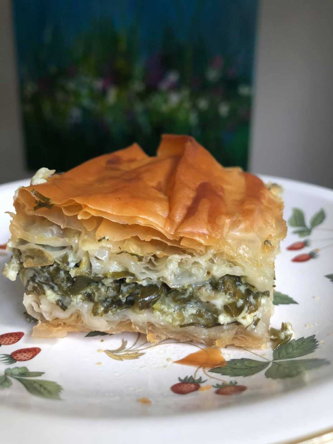 spanakopita0 Σπανακόπιτα με έτοιμο φύλλο