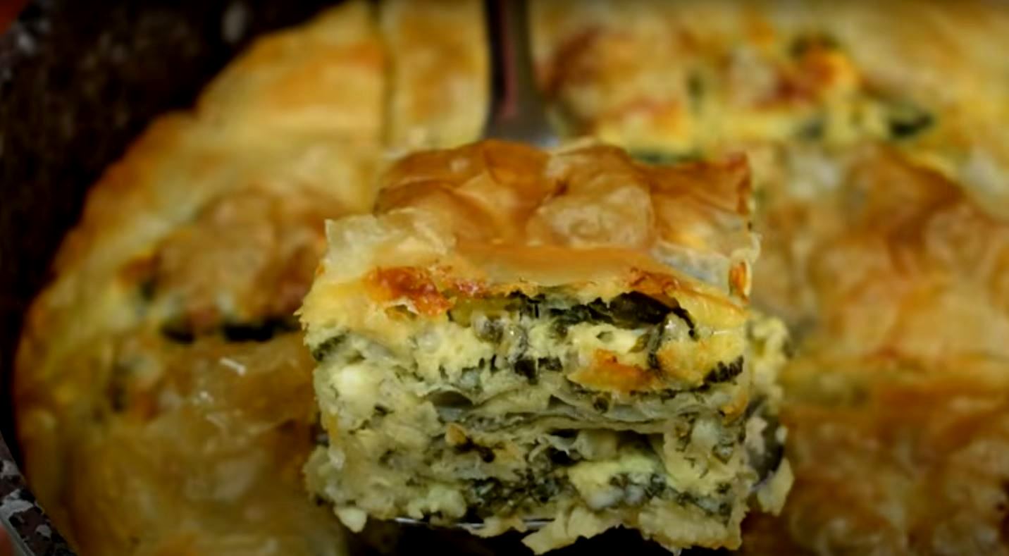 spanakotiropita Σπανακοτυρόπιτα
