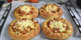 Τάρτες με κοτόπουλο και λαχανικά