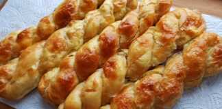 Τυρόπιτες Πλεξούδες με ζύμη γάλακτος