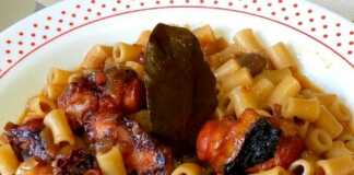 Χταποδάκι με κοφτό μακαρονάκι