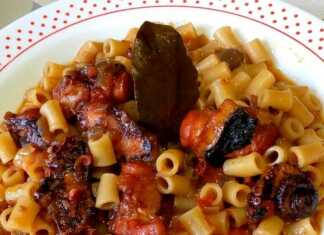 Χταποδάκι με κοφτό μακαρονάκι