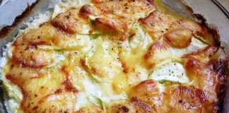 κολοκυθάκια ογκρατέν στο φούρνο