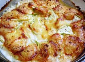 κολοκυθάκια ογκρατέν στο φούρνο