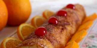 Υπέροχο Γλυκάκι Ρολό Πορτοκάλι