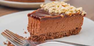 cheesecake σοκολάτας φουντουκιού