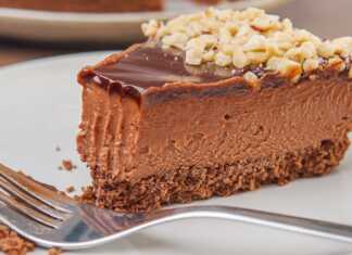 cheesecake σοκολάτας φουντουκιού