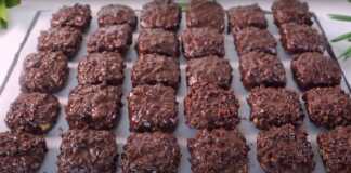 γεμιστά μπισκότα με σοκολάτα