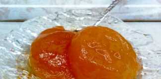 Γλυκό του κουταλιού βερίκοκο χωρίς ασβέστη