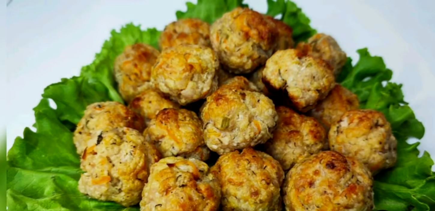 keftedakiaKotopouloFoyunou κεφτεδάκια κοτόπουλου στον φούρνο