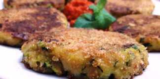 μπιφτέκια κολοκυθιών