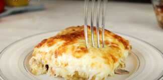 Κοτόπουλο με Μανιτάρια και Πατάτες Ογκρατέν