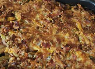 Πέννες στο φούρνο με κιμά