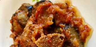 Μοσχαράκι με Μελιτζάνες